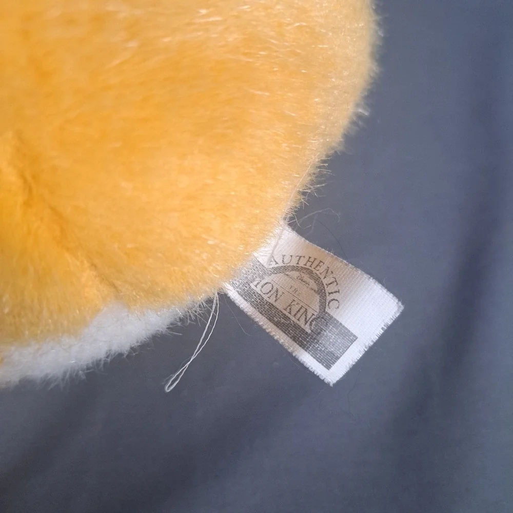 VTG 1993 Mattel Authentic Lion King Simba Roaring Plush Toy Tested‎ Collectible